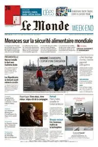 Le Monde du Samedi 2 Avril 2022