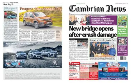 Cambrian News Arfon & Dwyfor – 01 March 2019