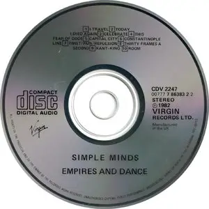 Simple Minds – Empires And Dance (1980)