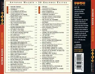 Antonio Machín – 50 Grandes Éxitos (1995)