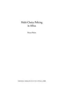 Multi-Choice Policing in Africa