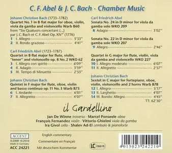 Il Gardellino - Carl Friedrich Abel & Johann Christian Bach: Chamber Music (2010)