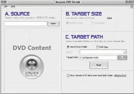 Amazon DVD Shrinker 2.6