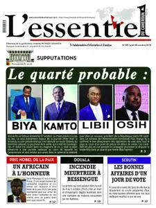 L'essentiel du Cameroun - 08 octobre 2018