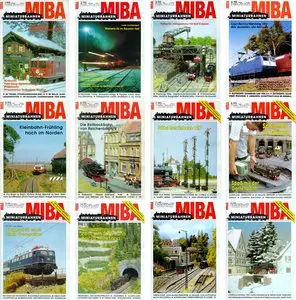 Miba Miniaturbahnen Jahrgang 1993 Heft 01-12 + Messeheft