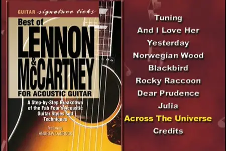 Best Of Lennon & McCartney For Acoustic Guitar
