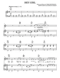 Hey girl - Billy Currington (Piano-Vocal-Guitar)