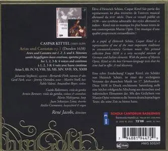 Schola Cantorum Basiliensis, Rene Jacobs - Kittel: Arias & Cantatas (2010)