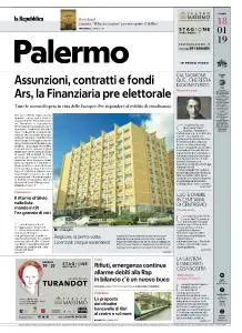 la Repubblica Palermo - 18 Gennaio 2019