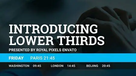 Lower Thirds - Project for After Effects (VideoHive)