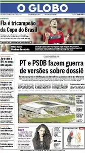 Jornal O Globo - 28 de novembro de 2013 - Quinta