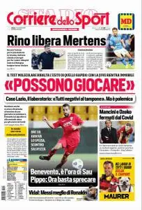 Corriere dello Sport Campania - 7 Novembre 2020