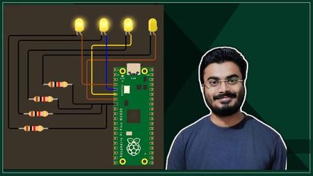 Raspberry Pi Pico Programming with Wokwi - Learn by examples