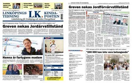 Linköpings Tidning & Kinda-Posten – 30 september 2017