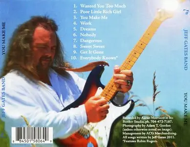 Jeff Gates Band - You Make Me (2011)