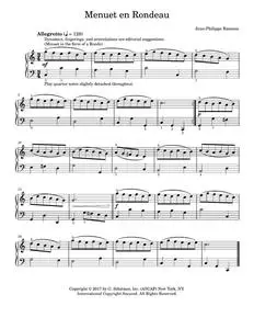 Menuet en rondeau - Coffeecruncher69 (Piano Solo)