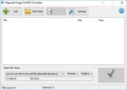 Mgosoft Image To PDF Converter 8.7.5 Portable