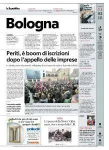 la Repubblica Bologna - 11 Febbraio 2018