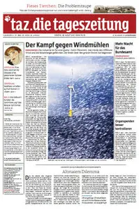 Tageszeitung TAZ vom 28 August 2012