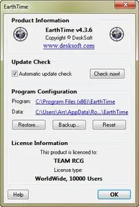 DeskSoft EarthTime 4.3.6