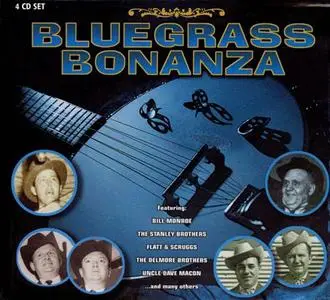 Various Artists - Bluegrass Bonanza (2001) {4CD Set, Proper Records PROPERBOX29 rec 1920'-1950'}