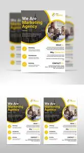 Flyer Template 715622354