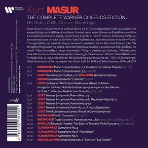 Kurt Masur - The Complete Warner Classics Edition - His Teldec & EMI Classics Recordings [70CD Box Set] (2022)