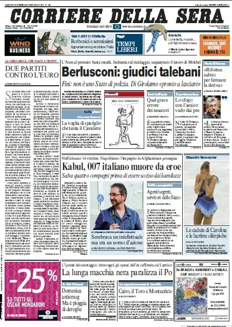 Il Corriere della Sera (27-02-10)