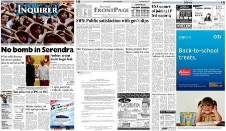 Philippine Daily Inquirer – June 08, 2013