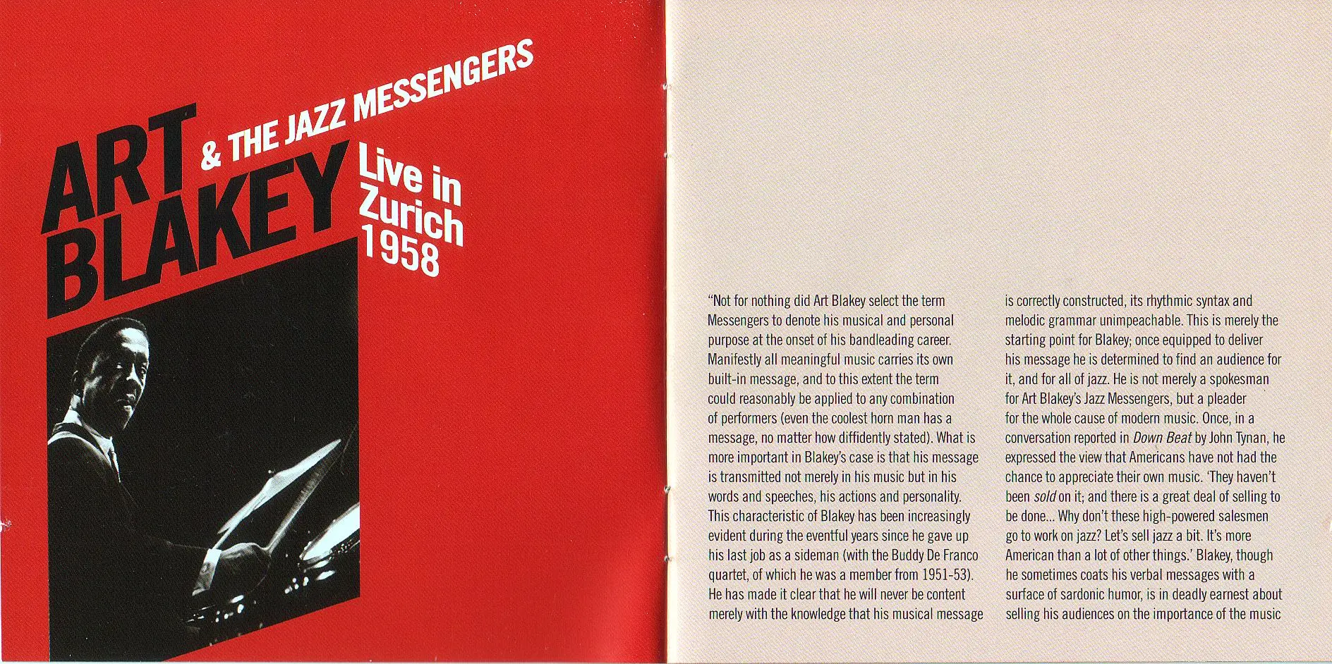 Art Blakey & The Jazz Messengers - Live In Zurich 1958 (2010) {2CD Solar  Records 4569881} / AvaxHome