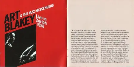 Art Blakey & The Jazz Messengers - Live In Zurich 1958 (2010) {2CD Solar Records 4569881}