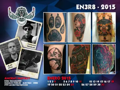 Calendario Tatuadores 2015