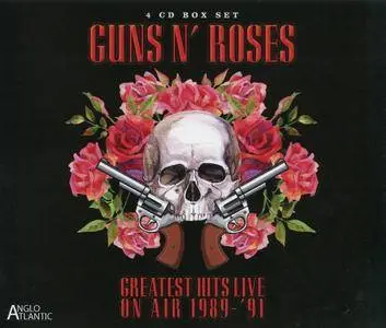 Guns N' Roses - Greatest Hits Live On Air 1989-'91 (2016) {4CD Box Set}