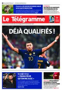 Le Télégramme Quimperlé – 27 novembre 2022