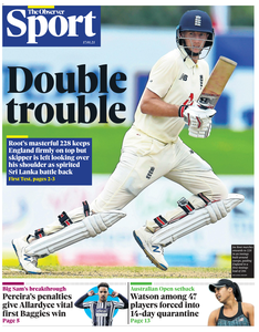 The Observer Sport - January 17, 2021