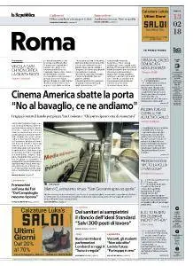 la Repubblica Roma - 13 Febbraio 2018