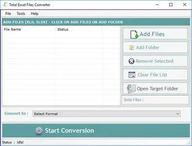 Total Excel Files Converter 3.6.2.6