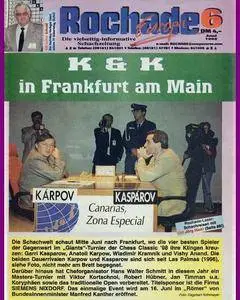 Rochade Europa Schachzeitung • Juni 1998