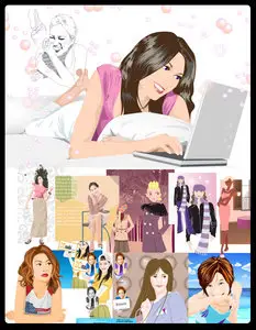 Fashion Clipart vector