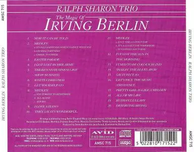Ralph Sharon - The Magic Of Irving Berlin (2000) {Avid Records AMSC 715 rec 1992}