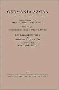 Die Bistümer der Kirchenprovinz Mainz. Das Bistum Hildesheim I. Das Reichsunmittelbare Kanonissenstift Gandersheim