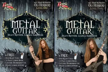 Metal Guitar: Heavy Rhythms, Leads And Harmonies: Level 1-2
