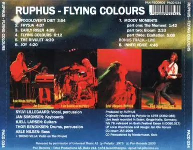 Ruphus - Flying Colours (1978)