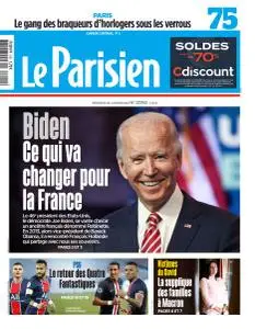 Le Parisien du Mercredi 20 Janvier 2021