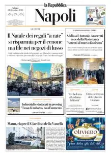 la Repubblica Napoli - 24 Dicembre 2022