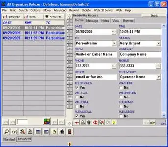 Message Organizer Deluxe v3.3