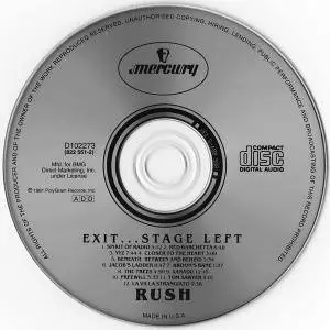 Rush - Exit... Stage Left (1981)