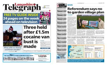 Lancashire Telegraph (Blackburn, Darwen, Hyndburn, Ribble Valley) – April 09, 2022