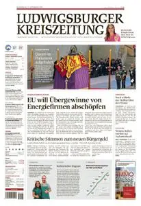 Ludwigsburger Kreiszeitung LKZ  - 15 September 2022
