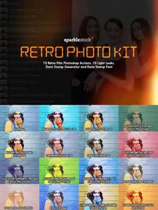 CreativeMarket - Retro Photo Kit